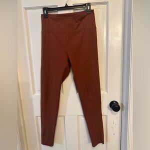 Girlfriend Collective Caramel Compressive High-Rise Legging Size Large